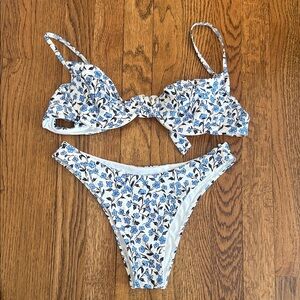 Monday Swimwear Floral Bikini Set Lake Como